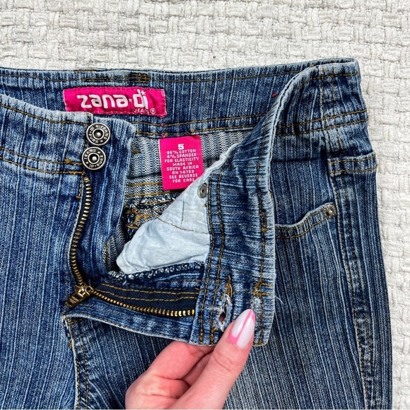 Y2K Zana Di Low Rise Jean Capris - Picture 5 of 7